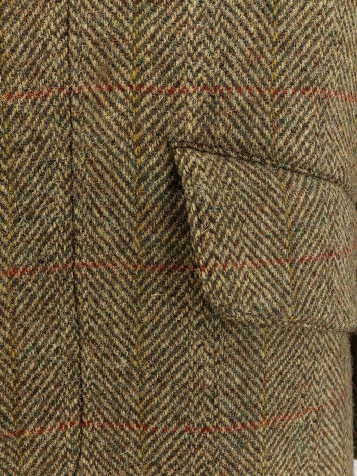 ASPESI Wright Herringbone Wool Coat