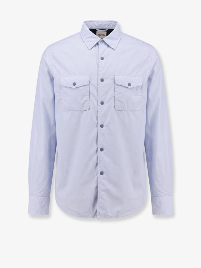 Aspesi X Nugnes Comfortemp "13 Più" Shirt With Reggie Print Detail