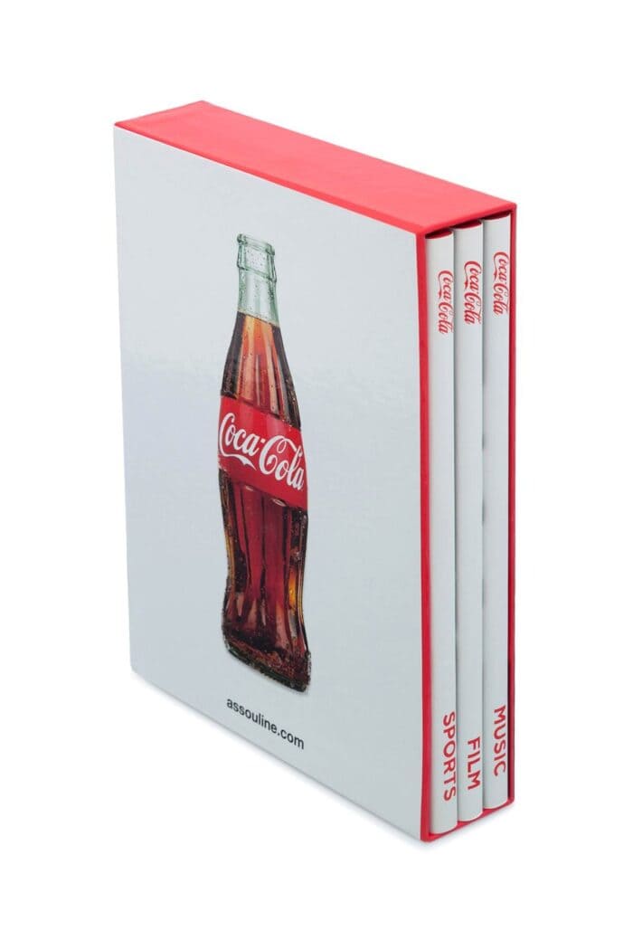 ASSOULINE Coca-cola: Film, Music, Sports - Slipcase Set Of 3