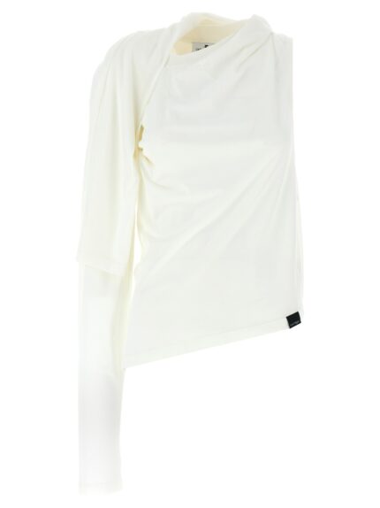 COURREGES 'Asymetrique Off The Shoulder' T-shirt