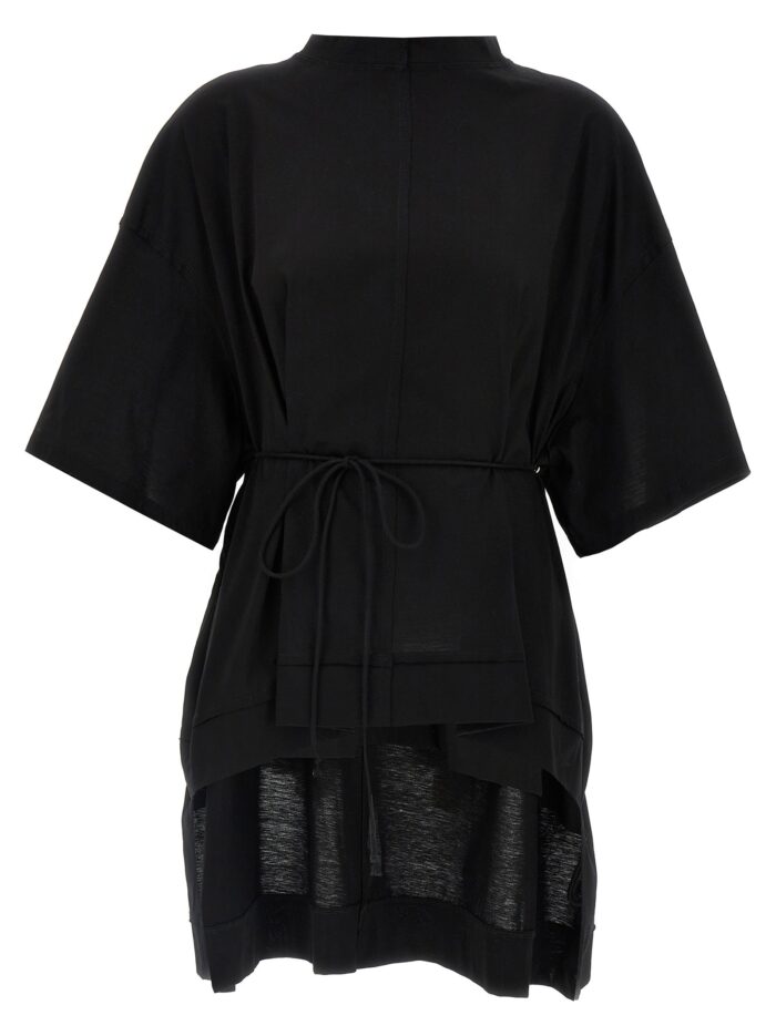 di.la3 pari' asymmetric t shirt DI.LA3 PARI' Asymmetric T-shirt