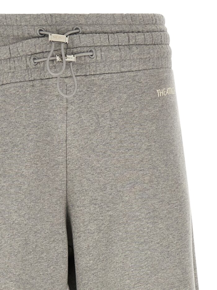 The Attico Asymmetrical Double Waist Trousers