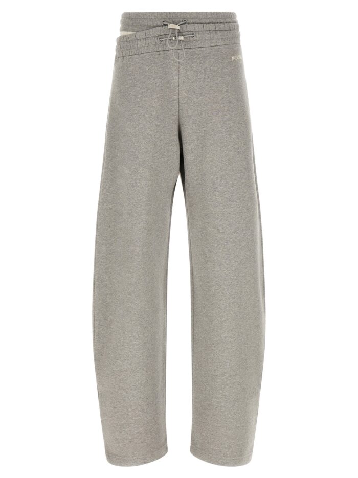 the attico asymmetrical double waist trousers The Attico Asymmetrical Double Waist Trousers