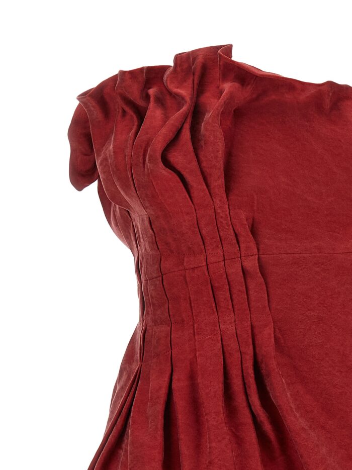 MAGDA BUTRYM Asymmetrical Dress With Pleats