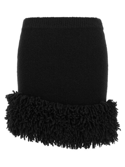 LOEWE Asymmetrical Hem Skirt