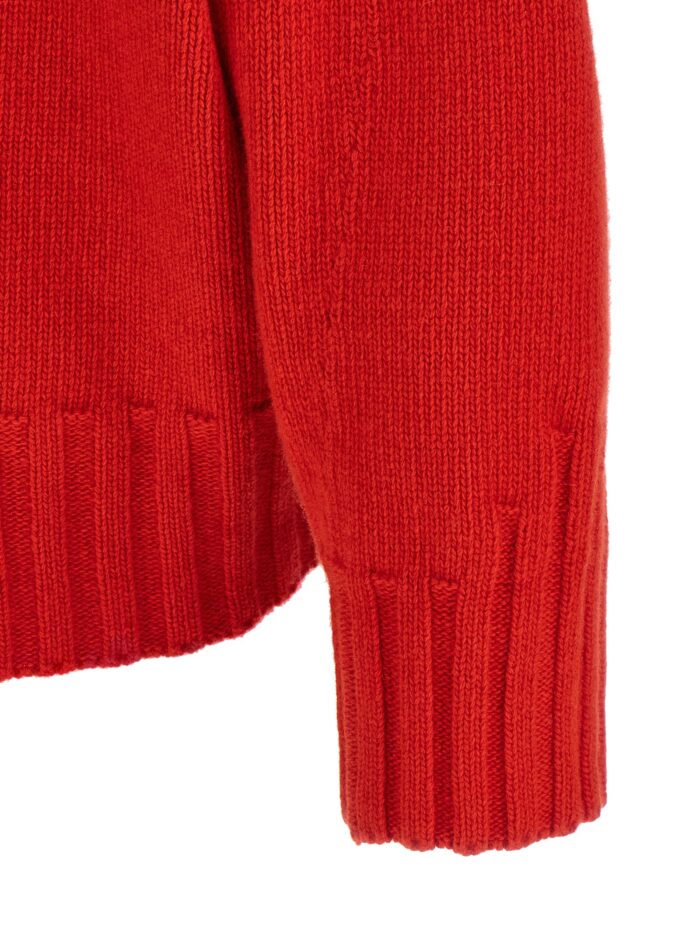 The Attico Asymmetrical Hem Sweater