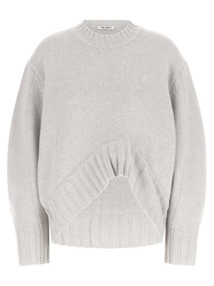 The Attico Asymmetrical Hem Sweater