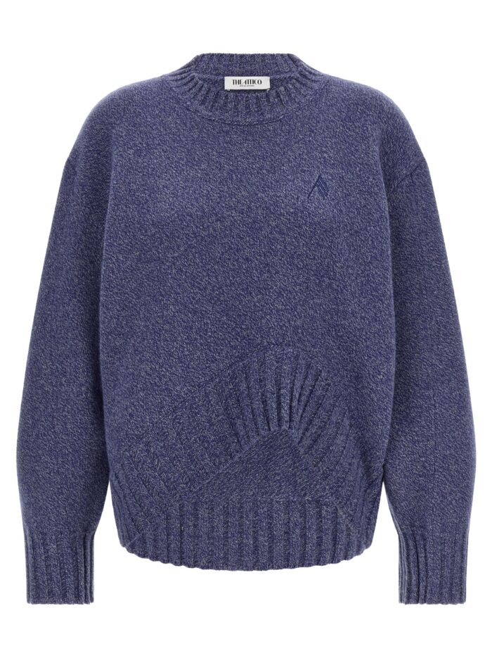 the attico asymmetrical hem sweater The Attico Asymmetrical Hem Sweater