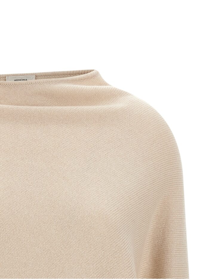 AGNONA Asymmetrical Mesh