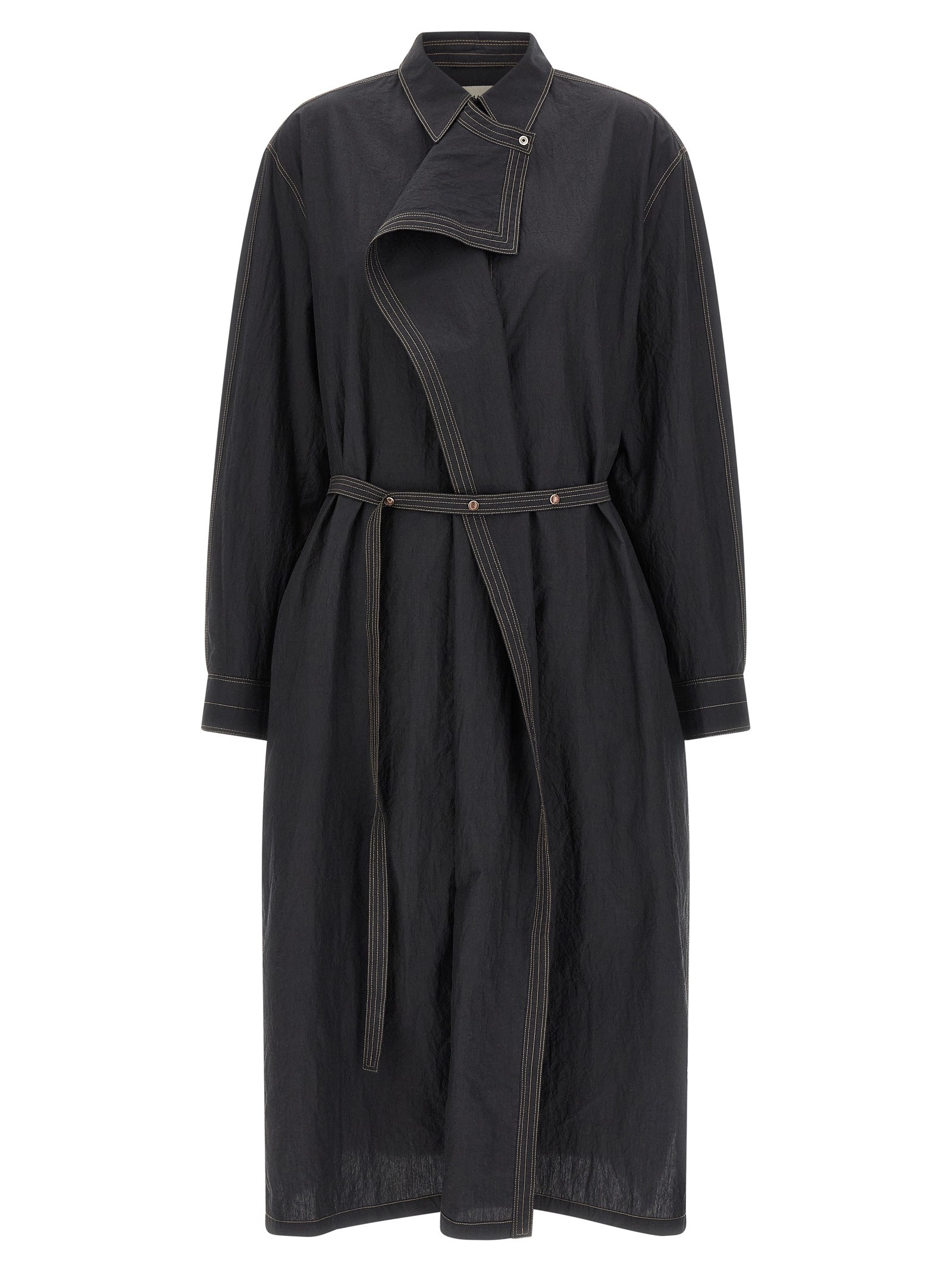 LEMAIRE 'Asymmetrical Shirt' Dress
