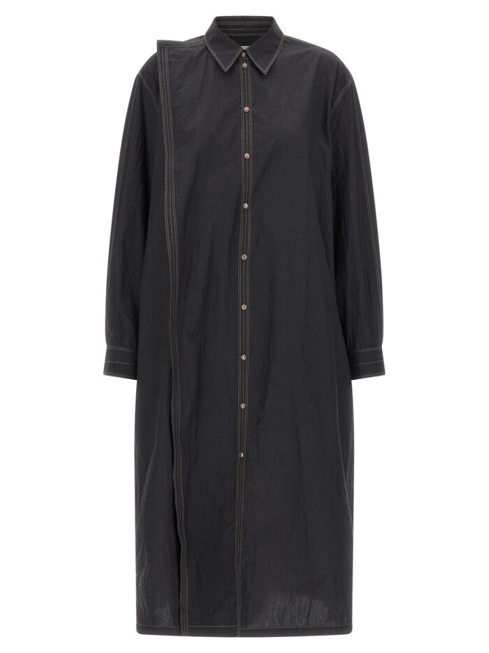 LEMAIRE 'Asymmetrical Shirt' Dress