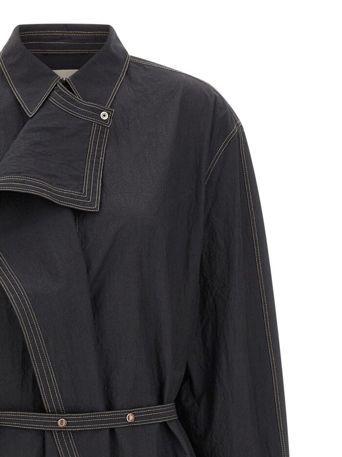 LEMAIRE 'Asymmetrical Shirt' Dress