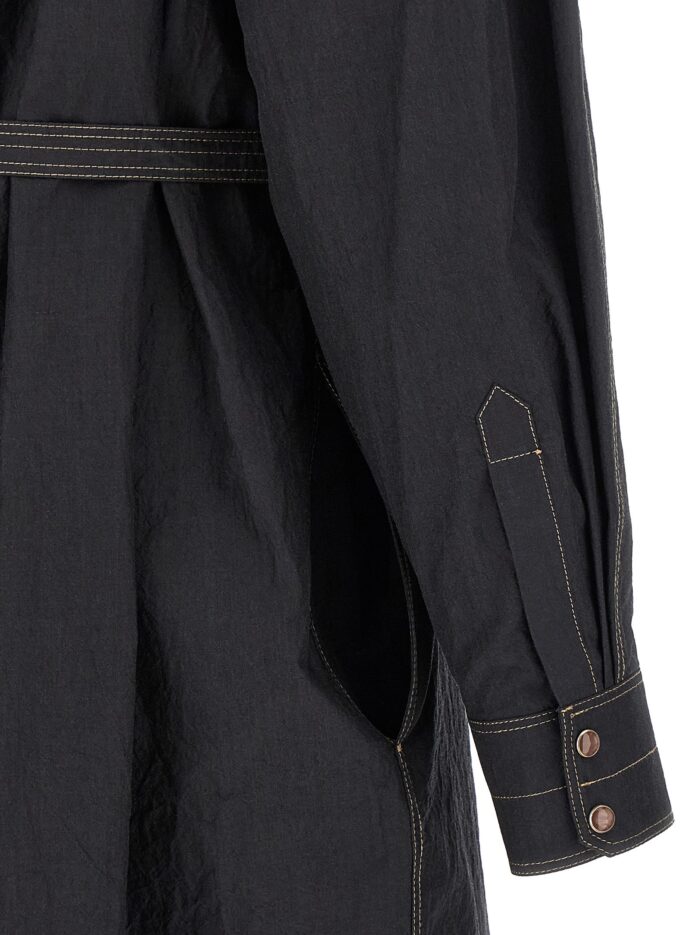 LEMAIRE 'Asymmetrical Shirt' Dress