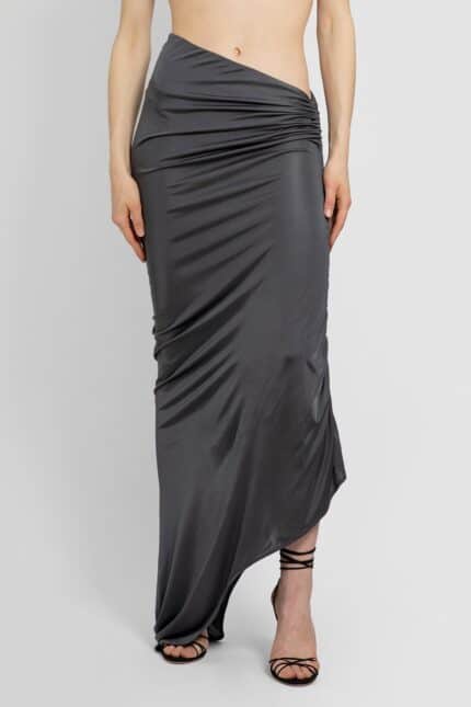 ATLEIN Asymmetric Ruched Skirt