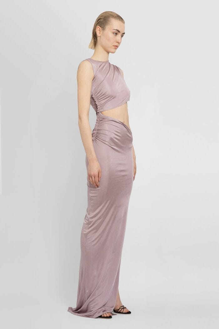 ATLEIN Cut-out Sleeveless Long Dress