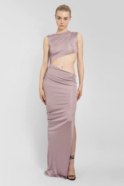 ATLEIN Cut-out Sleeveless Long Dress