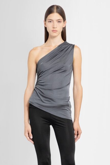 ATLEIN Ruched Asymmetric Top