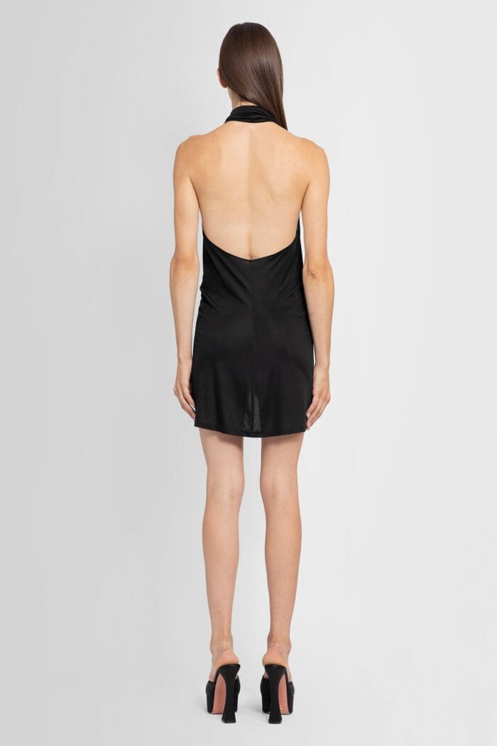 ATLEIN Ruched Halterneck Dress