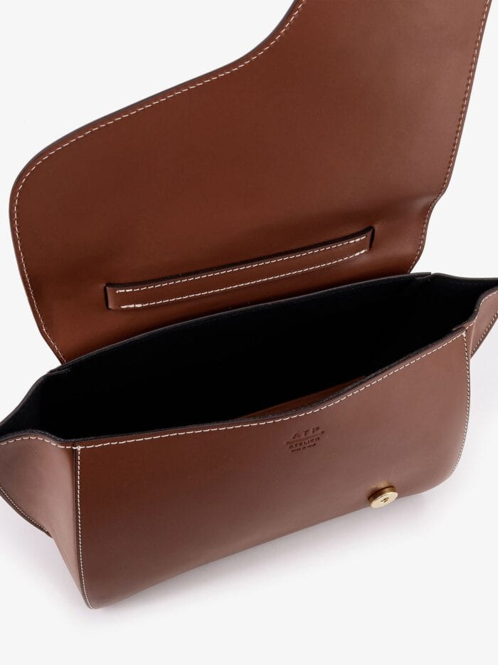 ATP ATELIER Arezzo Leather Shoulder Bag