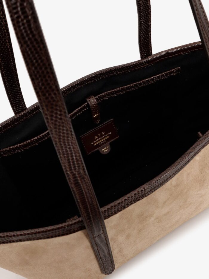 ATP ATELIER Gaiba Suede Shoulder Bag