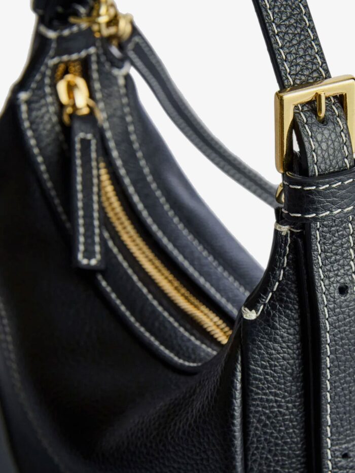 ATP ATELIER Silea Mandorla Leather Crossbody Bag