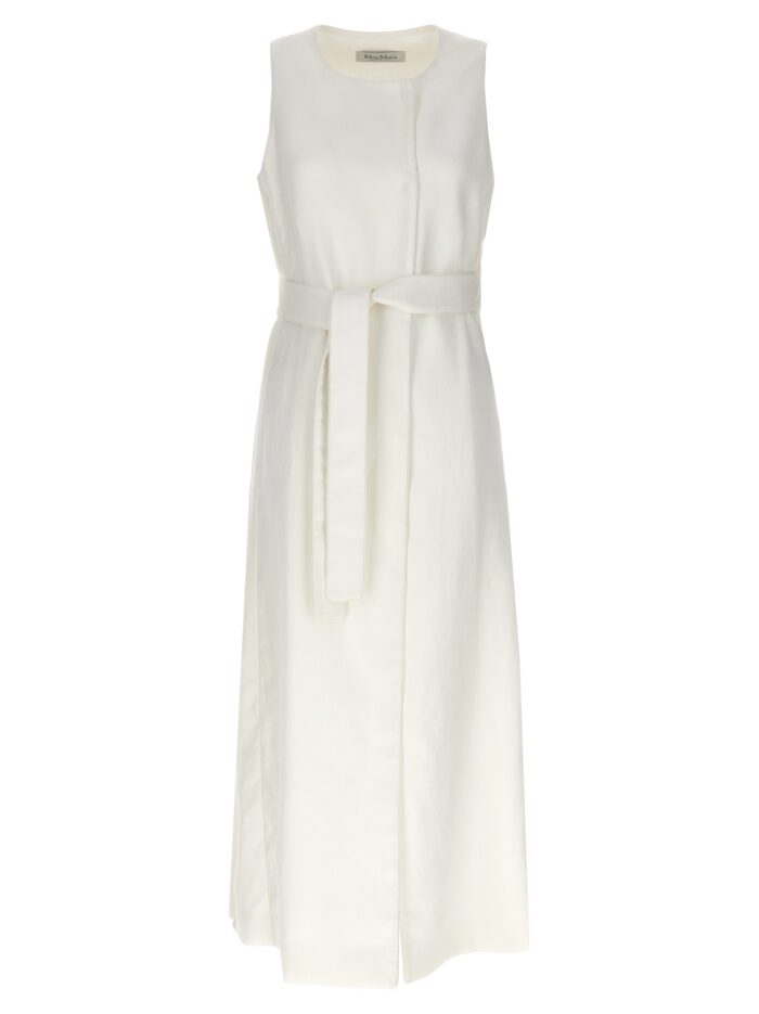 max mara 'aureo' maxi waistcoat Max Mara 'Aureo' Maxi Waistcoat
