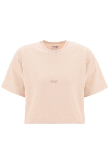 AUTRY Boxy T-shirt With Debossed Logo