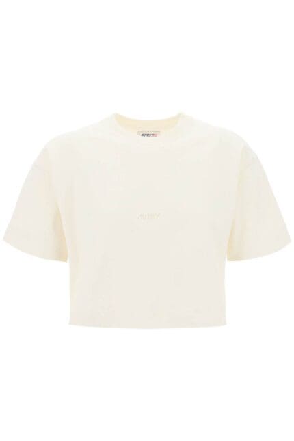 AUTRY Boxy T-shirt With Debossed Logo