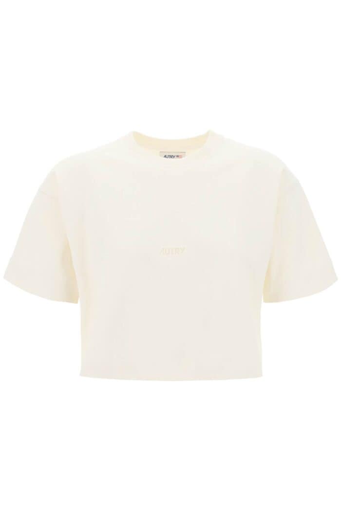 AUTRY Boxy T-shirt With Debossed Logo