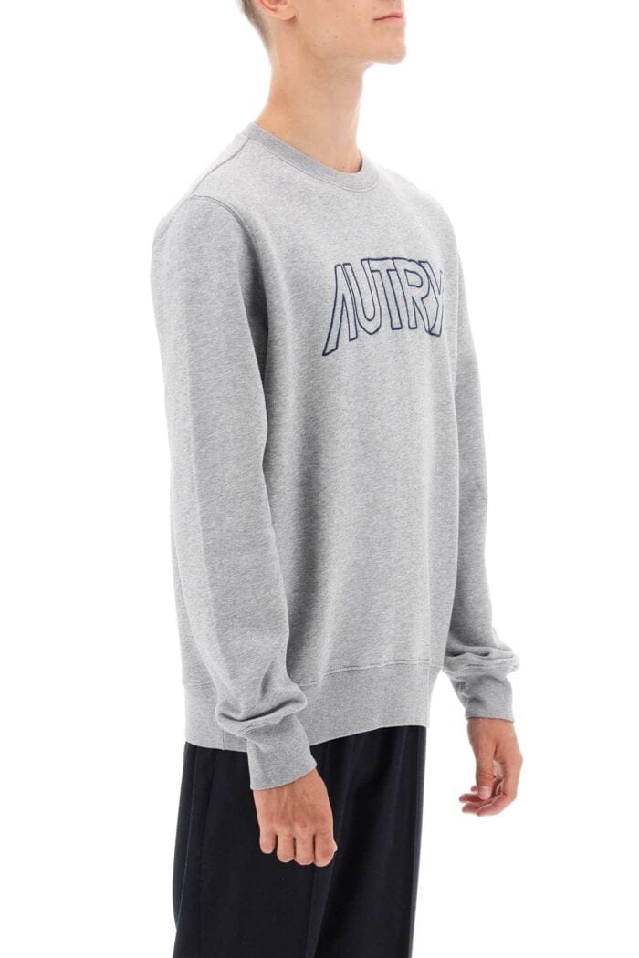 Autry Embroidered Logo Icon Sweatshirt