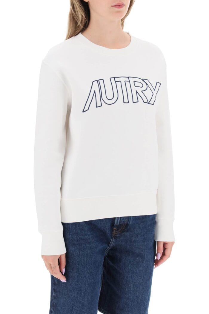 Autry Embroidered Logo Sweatshirt