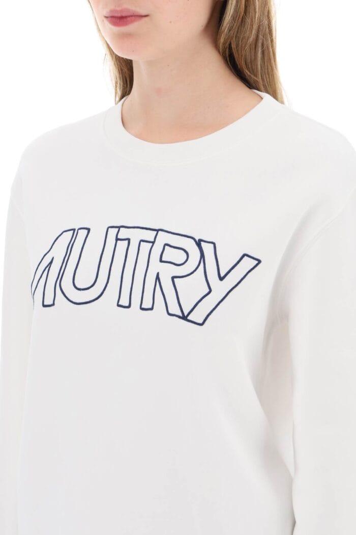 Autry Embroidered Logo Sweatshirt