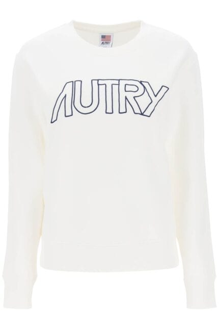 Autry Embroidered Logo Sweatshirt