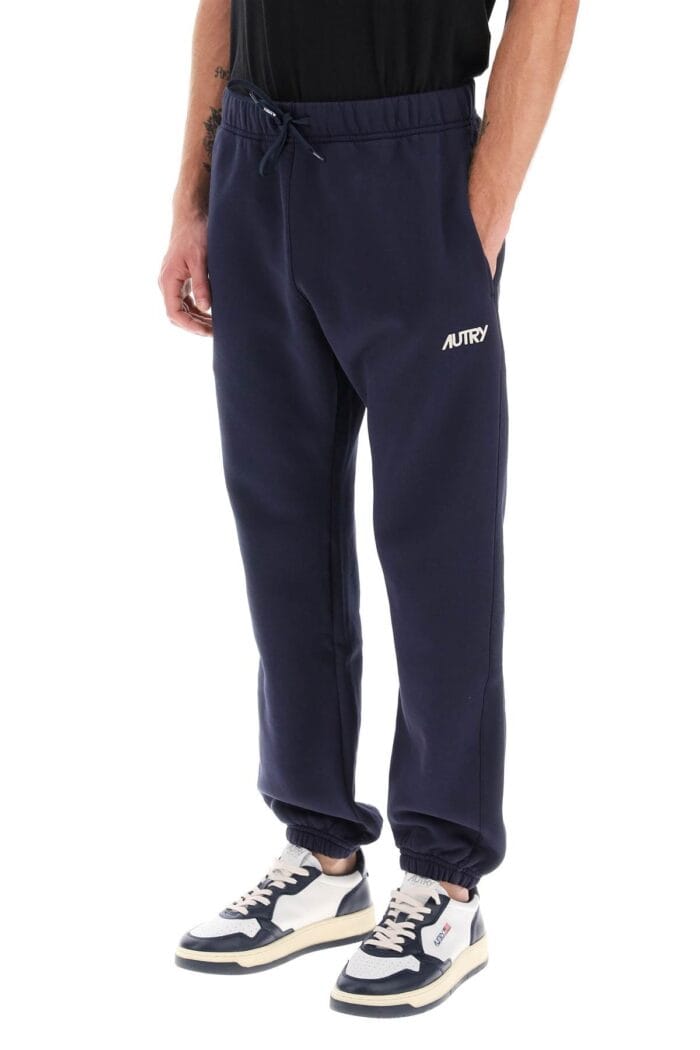 Autry Fleece-back Cotton Joggers