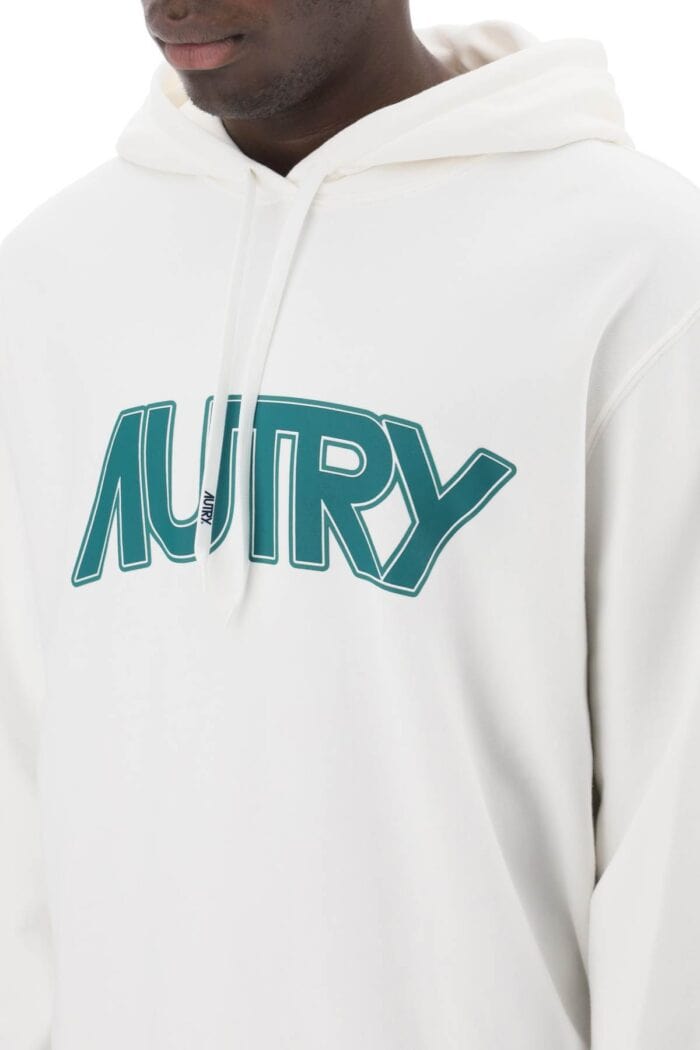 AUTRY Hoodie With Maxi Logo Print