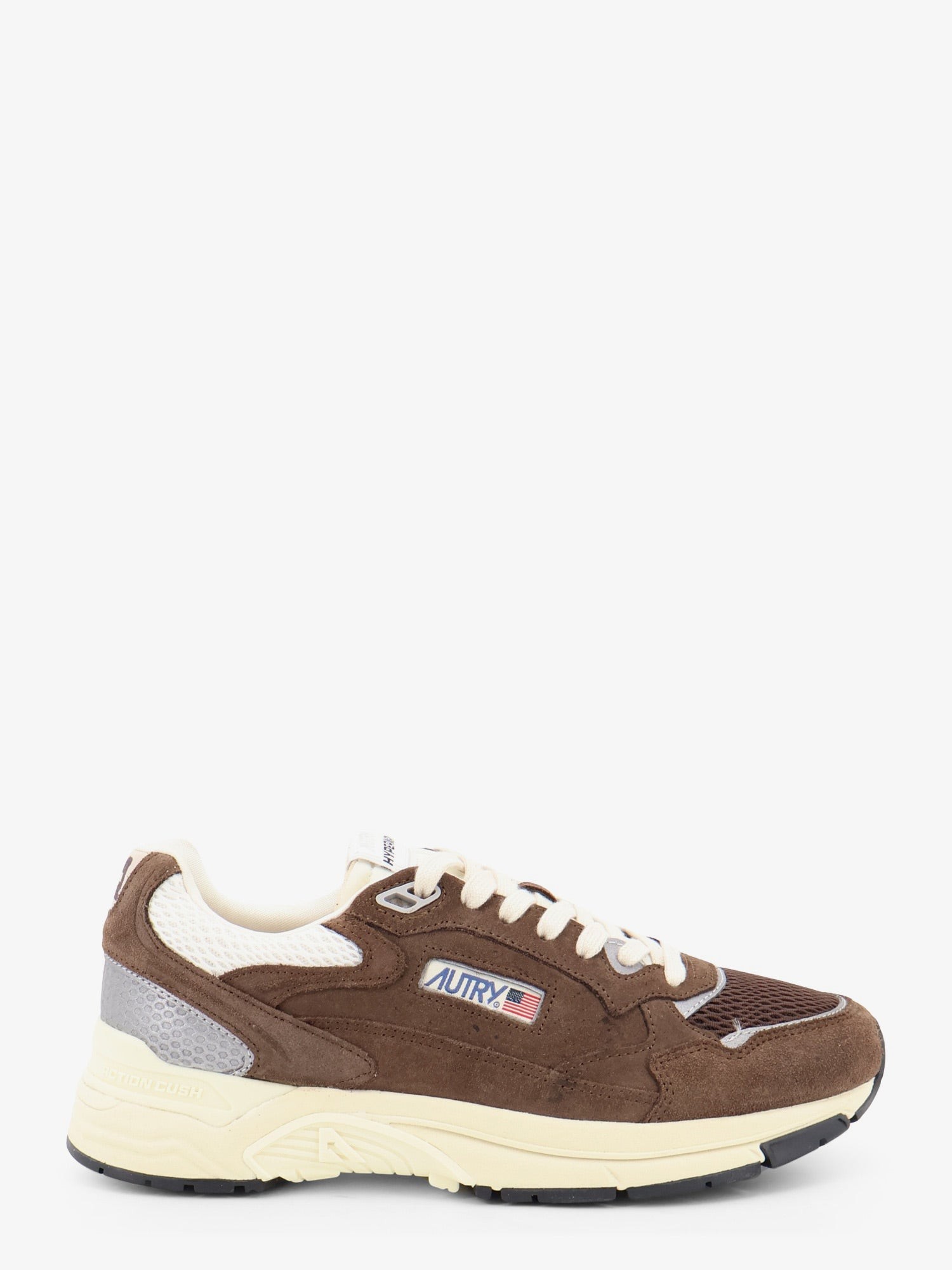 Autry Hyperway Low Mesh And Suede Snrakers With Iconic Side Logo