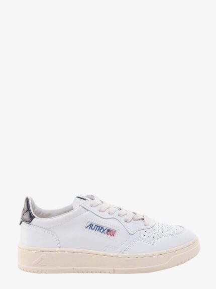 Autry Leather Sneakers With Back Contrasting Patch