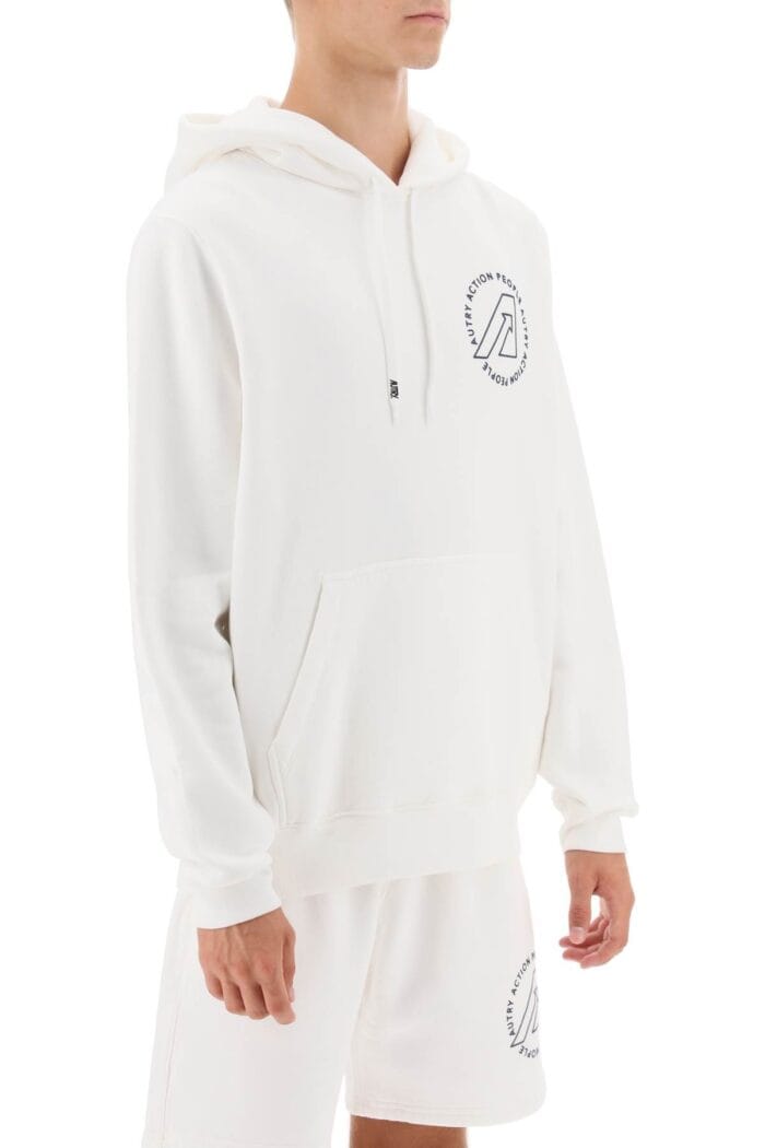 Autry Logo Print Icon Hoodie