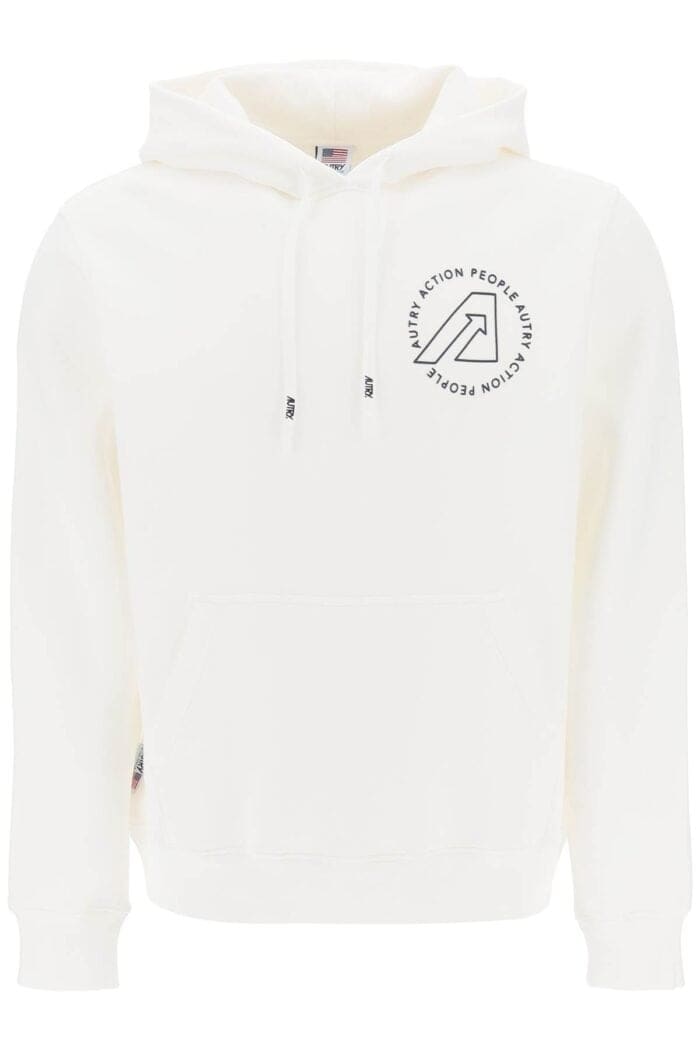 Autry Logo Print Icon Hoodie