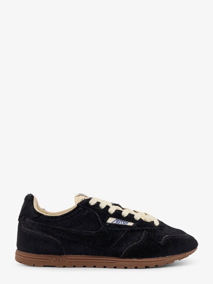 Autry Low-top Windspin Pony Skin Sneakers