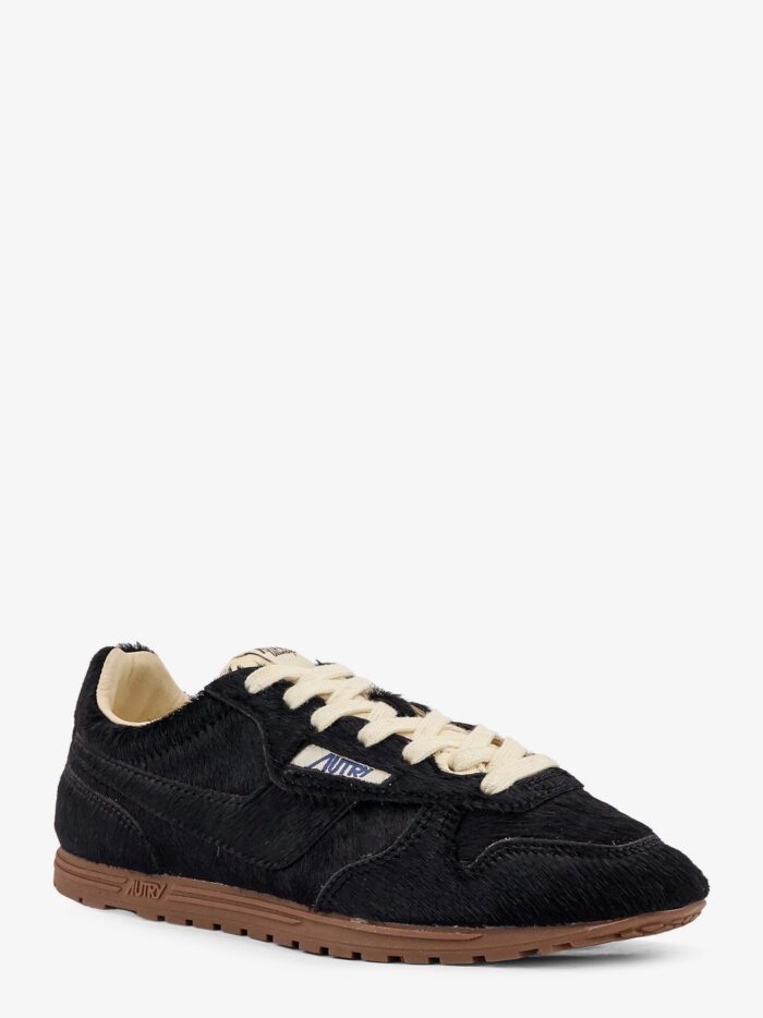 Autry Low-top Windspin Pony Skin Sneakers