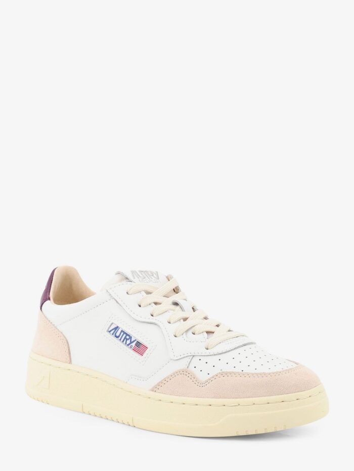 Autry Medalist Leather And Suede Sneakers