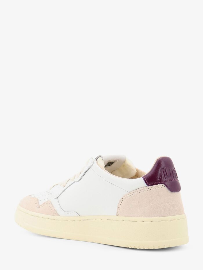 Autry Medalist Leather And Suede Sneakers