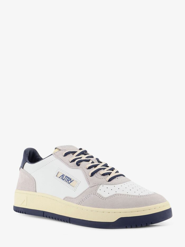 Autry Medalist Low Leather And Suede Sneakers