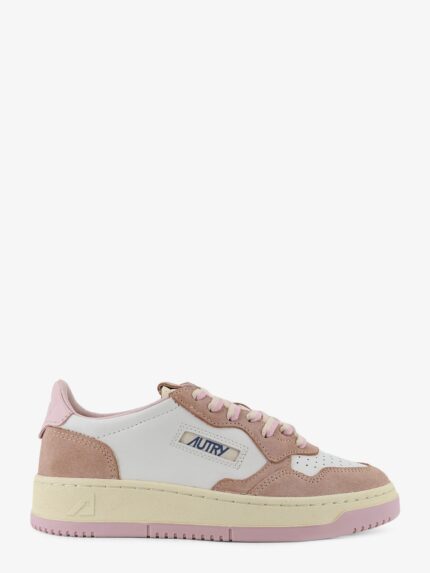 Autry Medalist Low Leather And Suede Sneakers