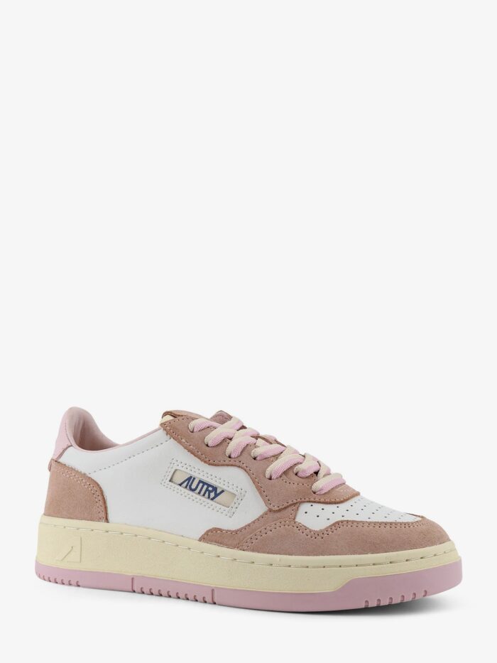 Autry Medalist Low Leather And Suede Sneakers