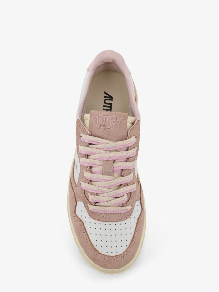 Autry Medalist Low Leather And Suede Sneakers
