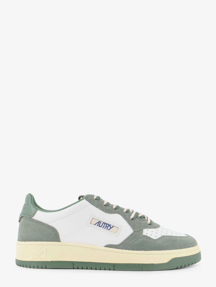 Autry Medalist Low Leather And Suede Sneakers