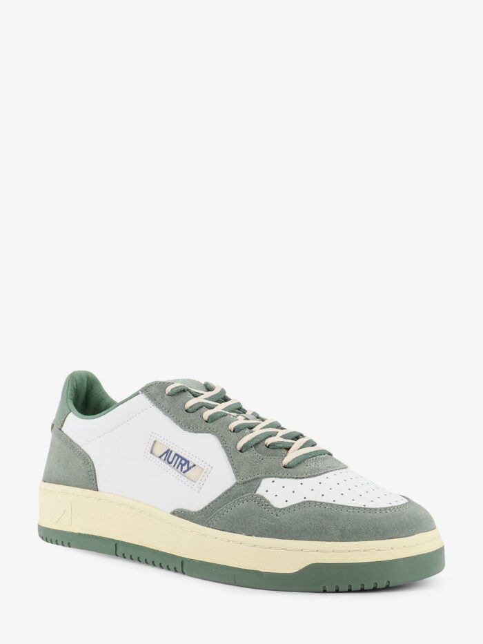 Autry Medalist Low Leather And Suede Sneakers