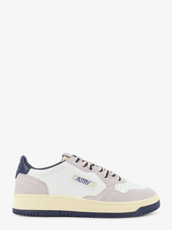 Autry Medalist Low Leather And Suede Sneakers